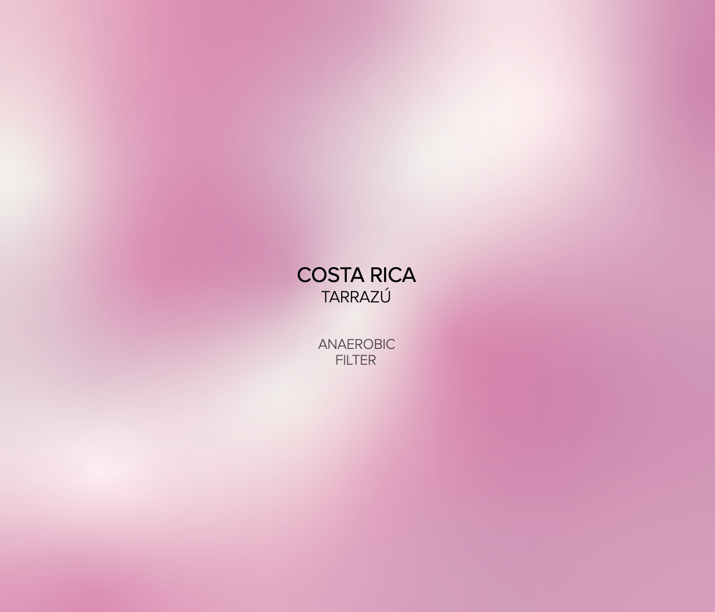 Costa Rica - Tarazzu — Front